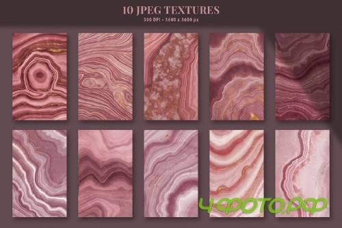 Pink Agate Illustrations & Textures - 4107043
