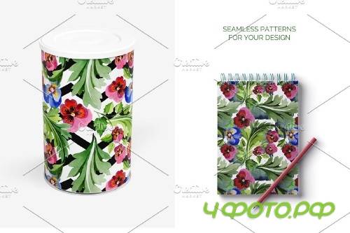 Floral ornament Patriot Ukraine - 4106955