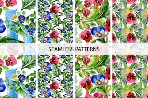 Floral ornament Patriot Ukraine - 4106955
