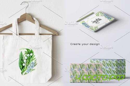 lily of the valley and forget-me-not - 4103898