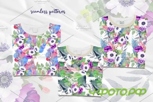 Bouquet flowers Warm smile violet - 4110389