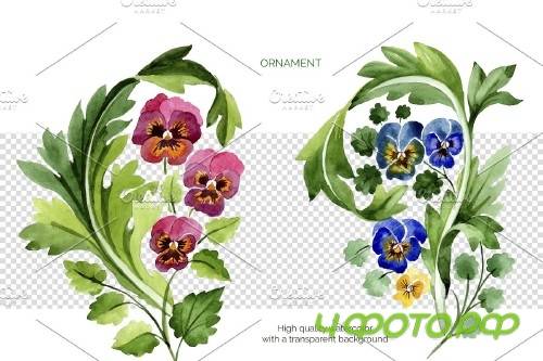 Floral ornament Patriot Ukraine - 4106955