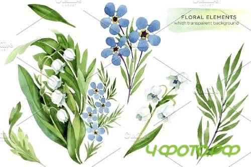 lily of the valley and forget-me-not - 4103898
