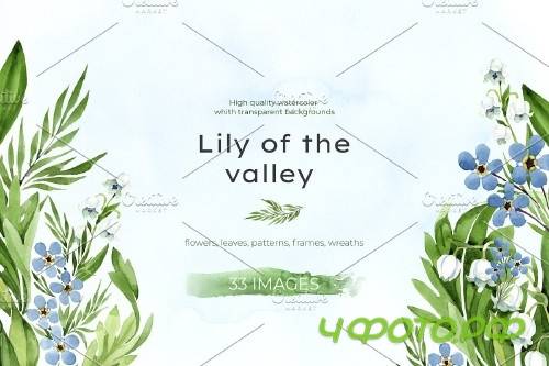 lily of the valley and forget-me-not - 4103898