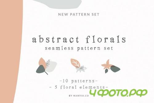 Abstract Floral Seamless Pattern Graphic - 3463559