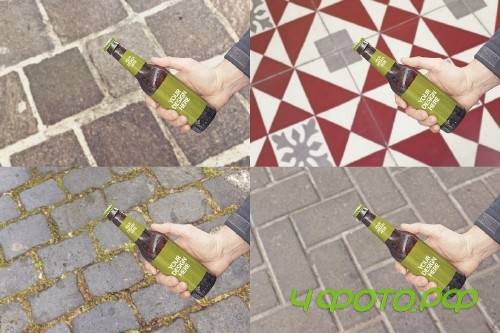 Get Beer Bottle Mockup - 4115172