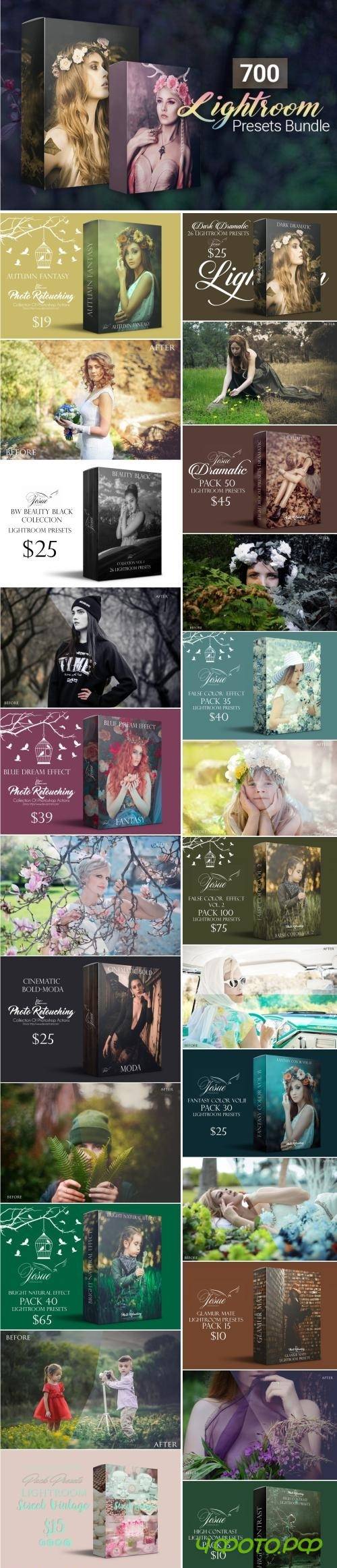 Inkydeals - 700 Amazing Lightroom Presets Bundle