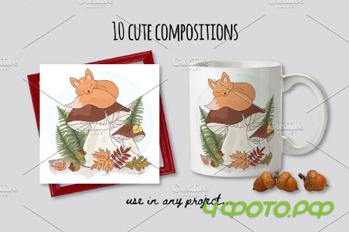 Fall Advanture - Autumn Season Cartoon - 4161778