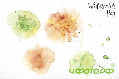Mushroom harvest. Watercolor - 364618