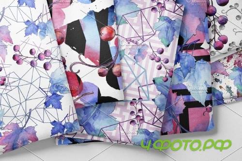 Blue currant leaf illustration png - 4194432
