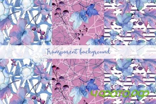 Blue currant leaf illustration png - 4194432