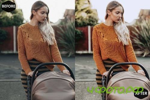 Pumpkin Photoshop Actions And ACR Presets, Fall preset - 370043