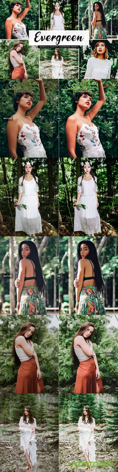 Evergreen Lightroom Presets Pack - 4247468 - Mobile & Desktop