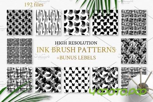 Seamless Patterns Iink splash - 4244316