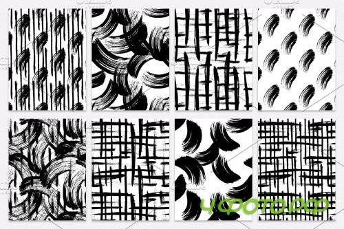 Seamless Patterns Iink splash - 4244316