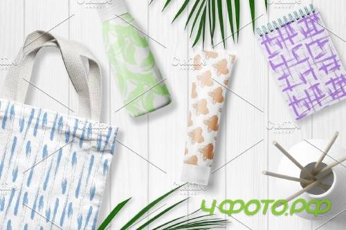 Seamless Patterns Iink splash - 4244316