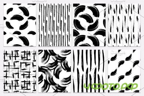 Seamless Patterns Iink splash - 4244316