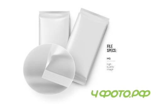 Two Chocolate bar mockup - 4014108