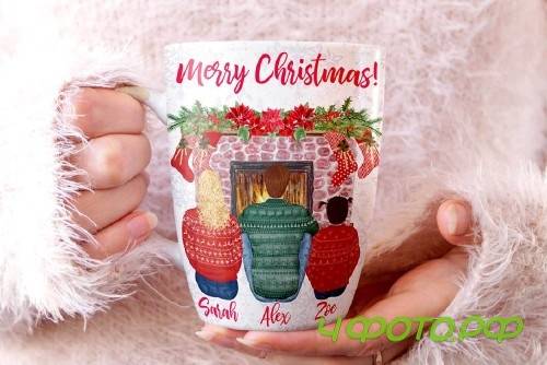Christmas family clipart Fireplace - 4264999