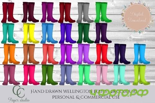 Rain boots in 28 colours - 373368