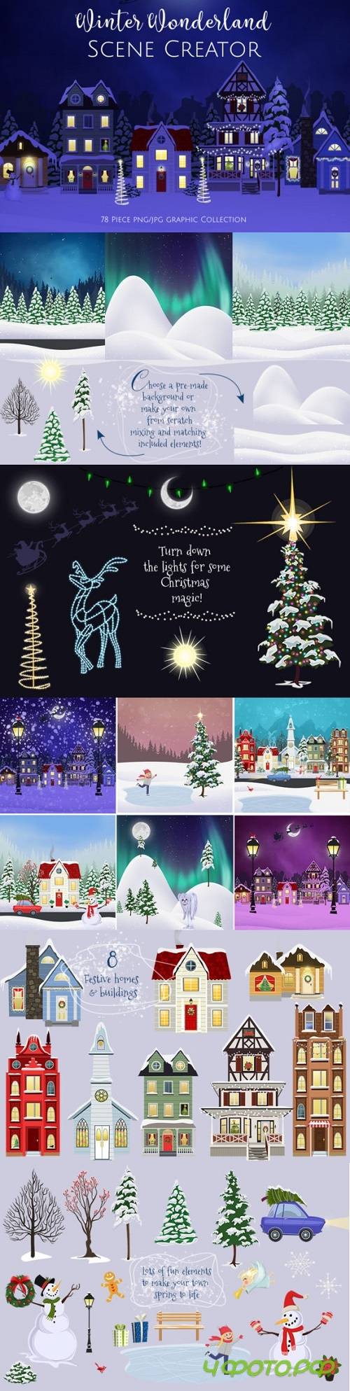 Winter Wonderland Scene Creator