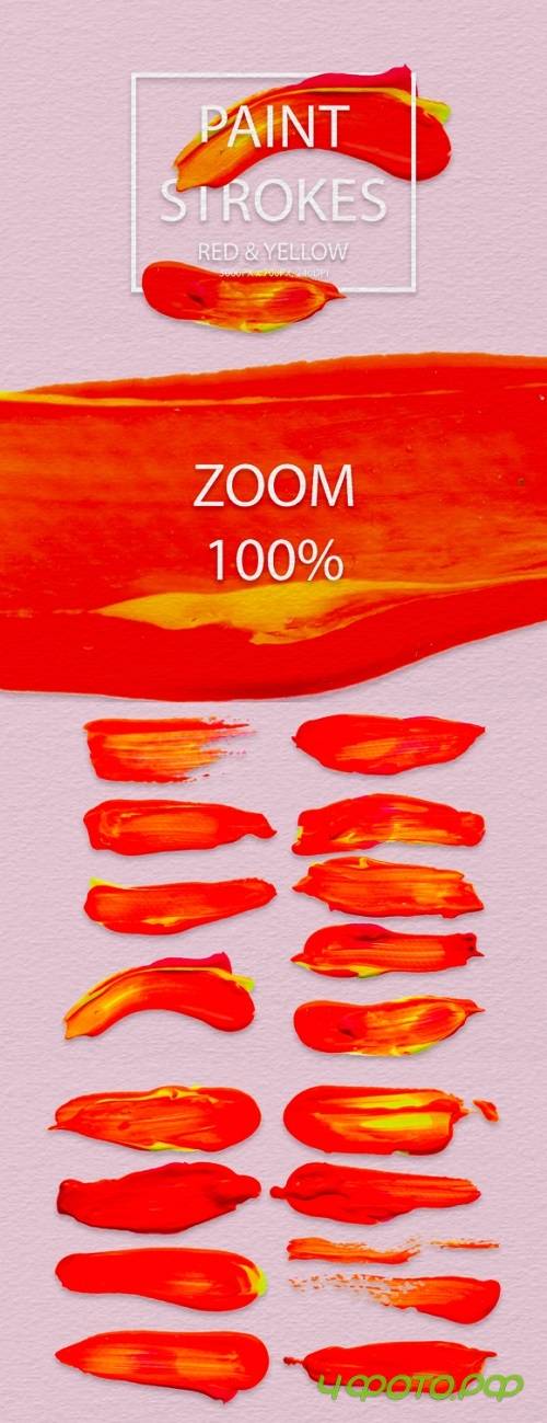 Red & Yellow Strokes