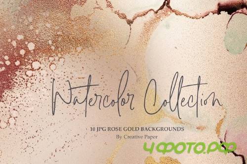Gold Foil Ink+Watercolor Christmas - 3430948