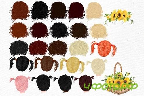 Flower girl clipart Wedding clipart - 4316080