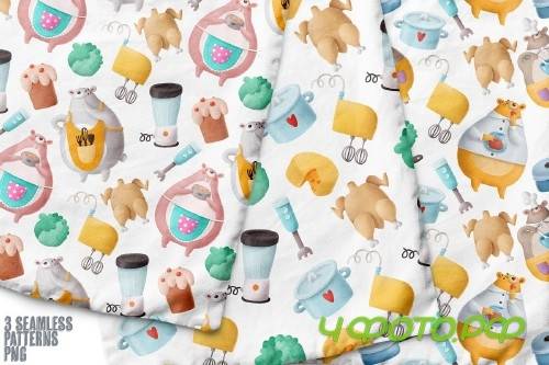 Bears in the kitchen - 3292298