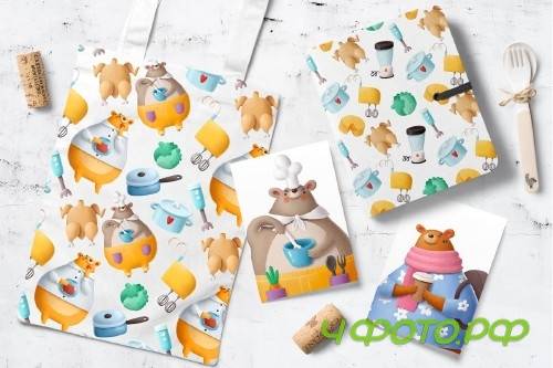 Bears in the kitchen - 3292298