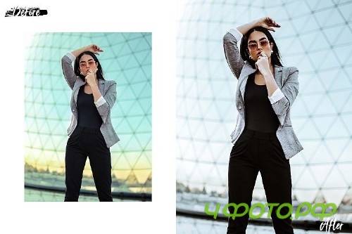 05 Fashion Wave Photoshop Actions, ACR and LUT presets - 412823