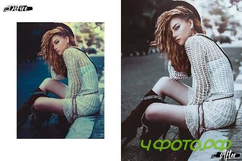 05 Fashion Wave Photoshop Actions, ACR and LUT presets - 412823