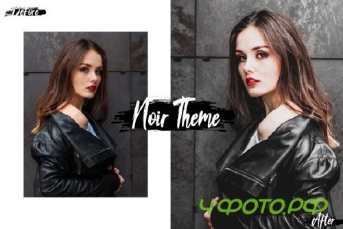 05 Noir Theme Photoshop Actions, ACR