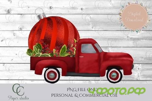 Bauble Truck - christmas - 410558