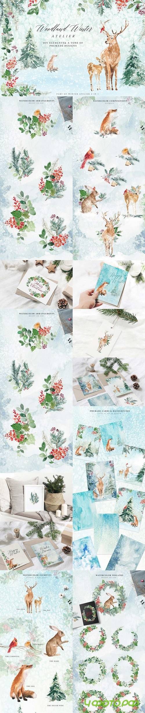 Woodland Winter Atelier - 4255327