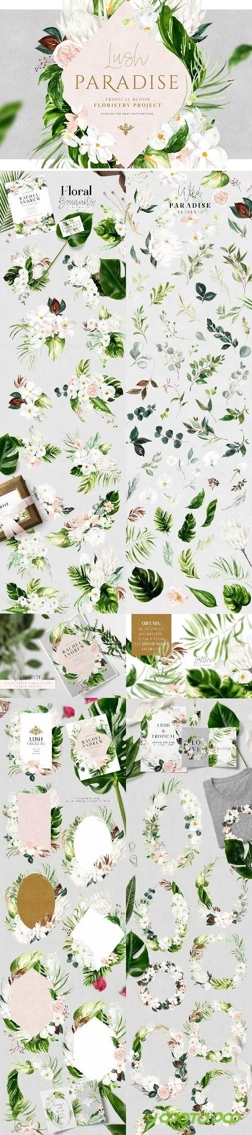 Lush Paradise - Floristry Project - 3307809