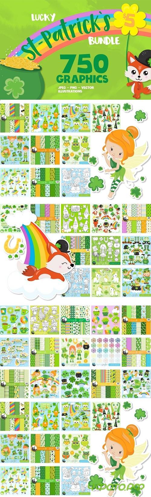 St-Patrick's day bundle - 750 in 1 - 4545329