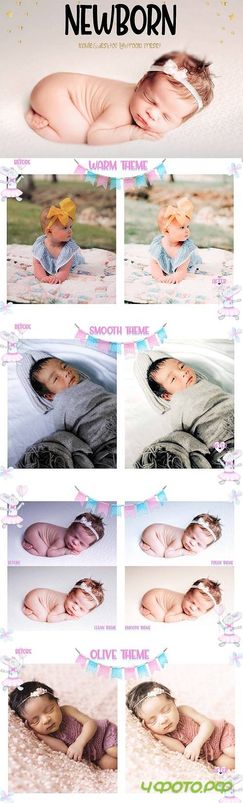 10 Newborn Mobile & Desktop Lightroom Presets, baby skin LR  - 455669