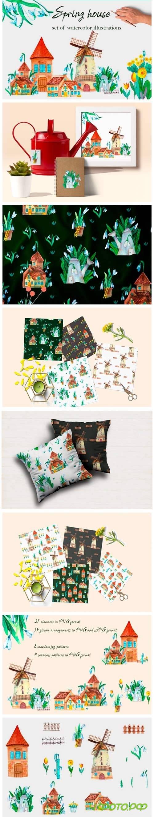 Spring houses - 474717