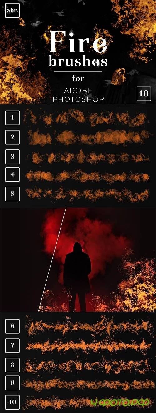 Fire Photoshop Brushes