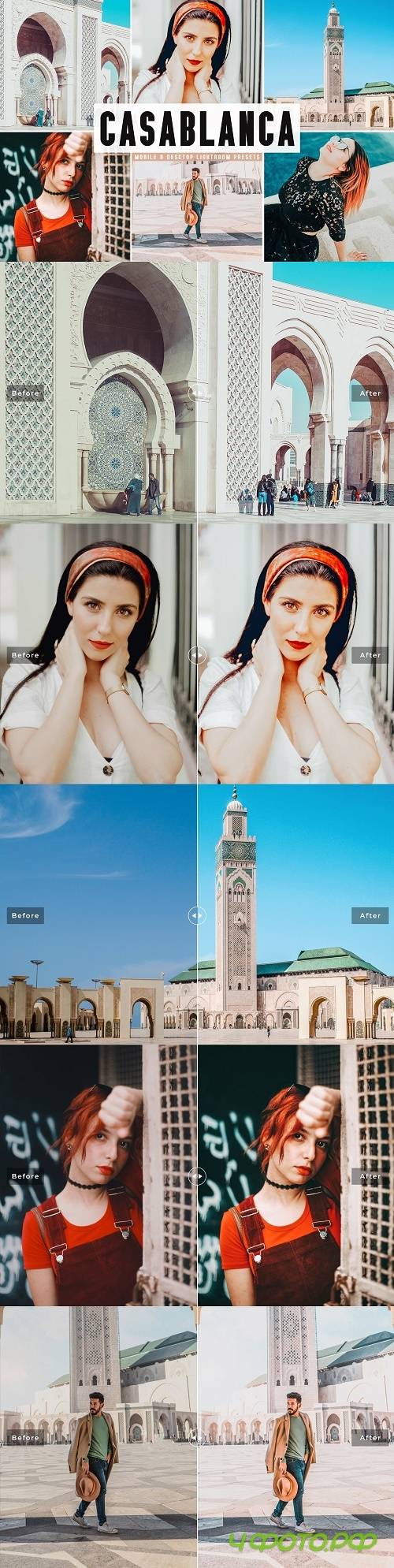 Casablanca Lightroom Presets Pack - 4614370 - Mobile & Desktop