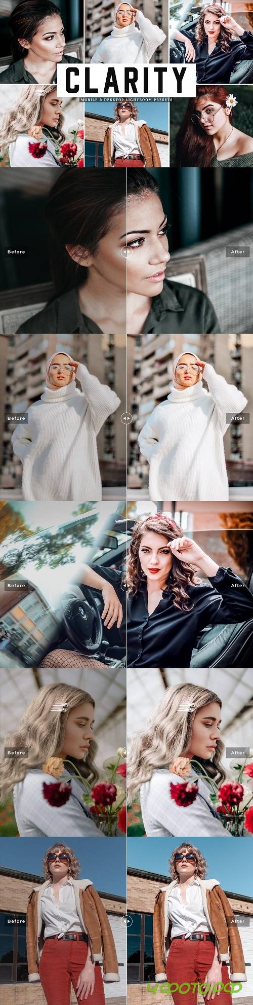 Clarity Lightroom Presets Pack - 4651228 - Mobile & Desktop
