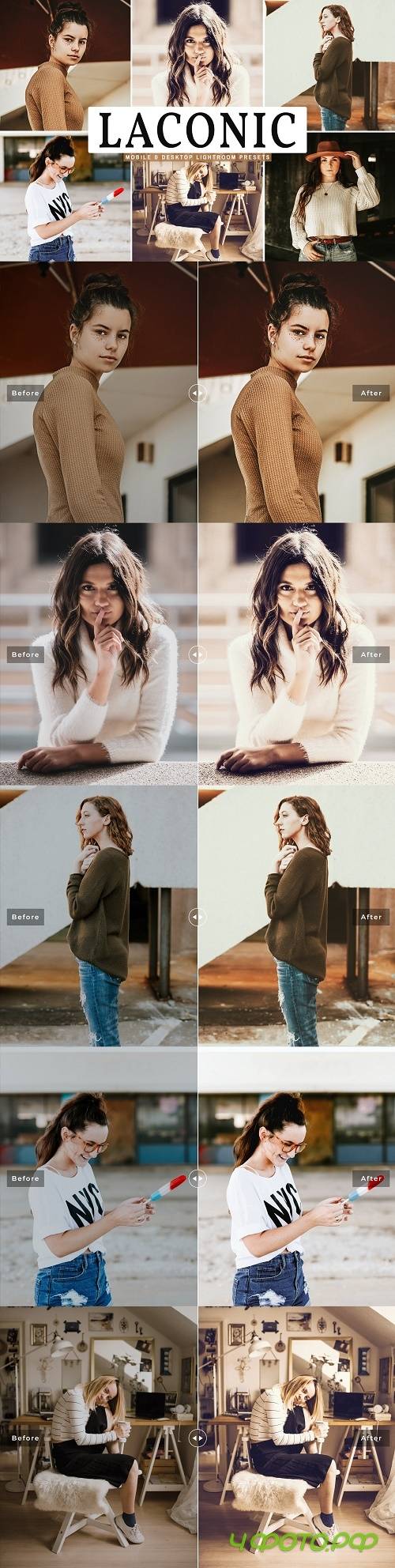 Laconic Lightroom Presets Pack - 4657419 - Mobile & Desktop