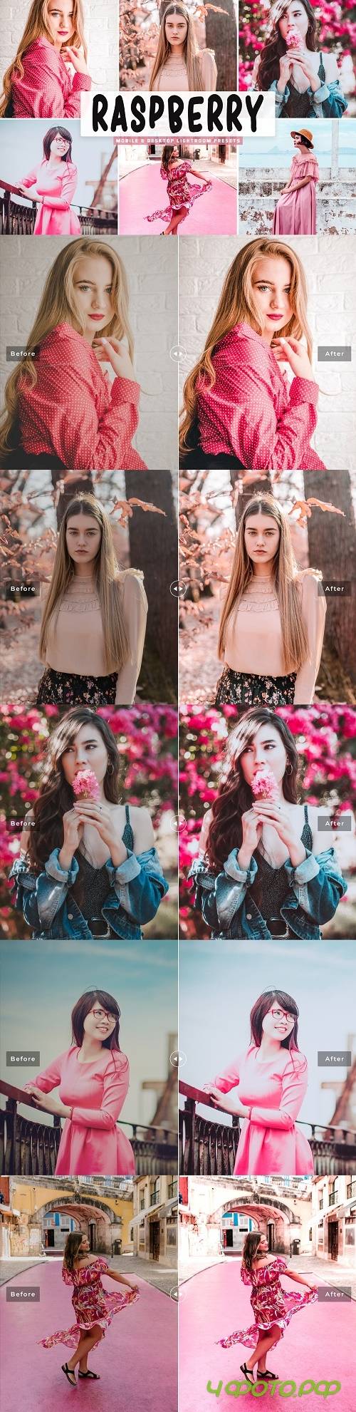 Raspberry Pro Lightroom Presets - 4667170 - Mobile & Desktop
