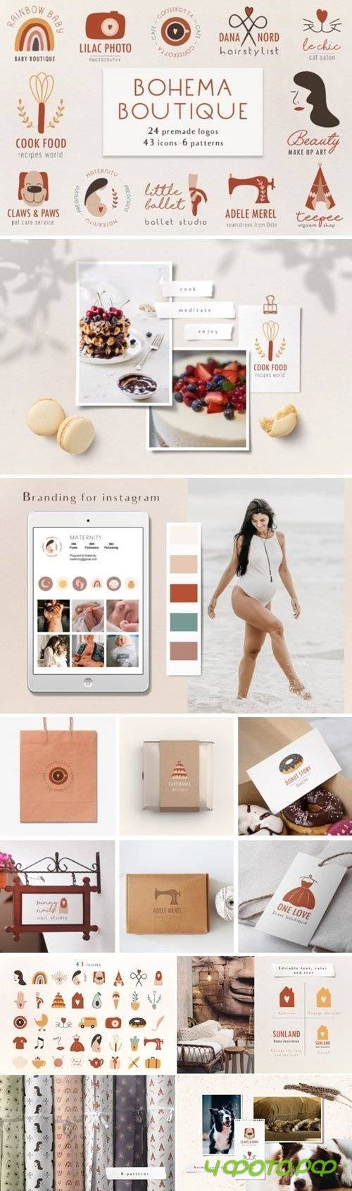 Bohema boutique logos - 4614445