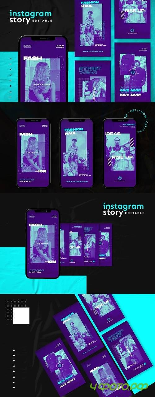 Instagram Story Template - 4689541