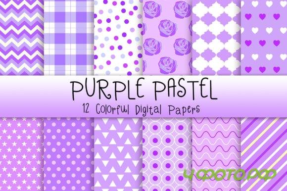 Purple Pastel Background