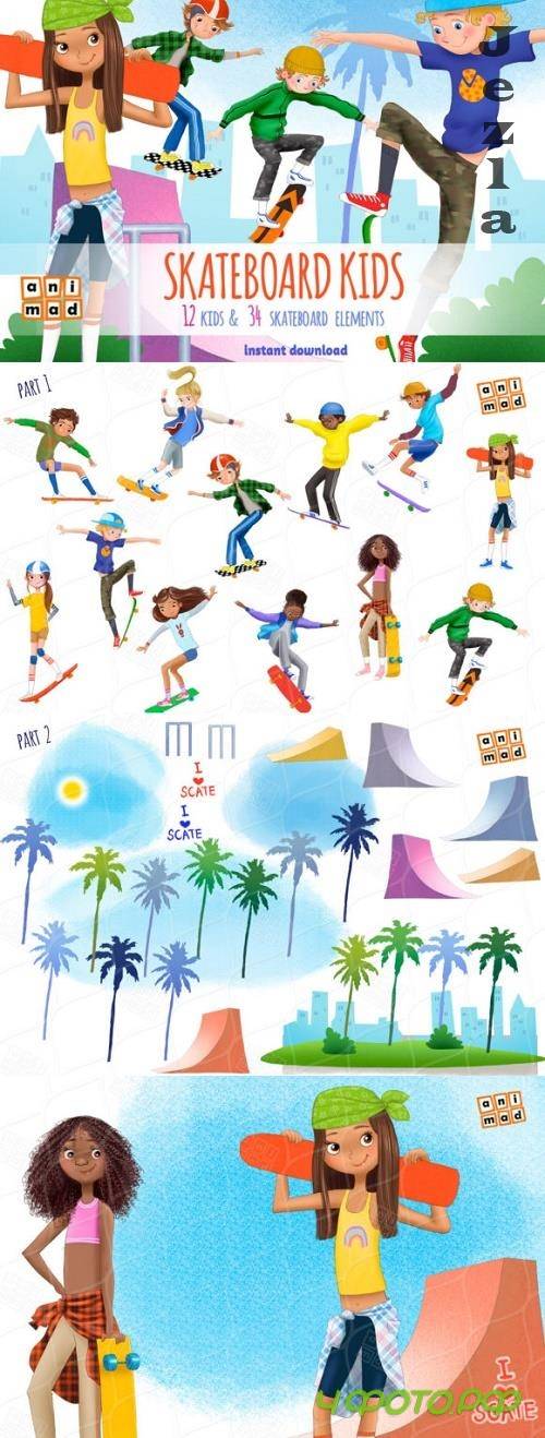 Skateboard Kids