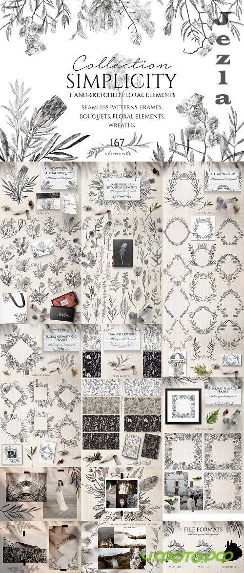 Simplicity Hand Sketched Collection - 4189348