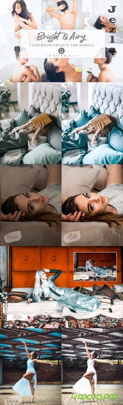 12 Lightroom Mobile Presets Bright and Airy